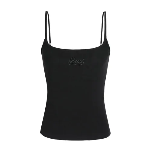 Áo Hai Dây Nữ Badblood Beyond Soft String Tank Màu Đen - Thời trang - Vua Hàng Hiệu
