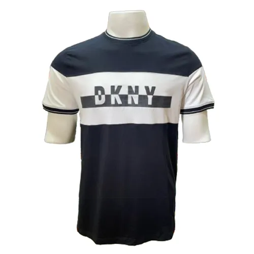 Áo Phông Nam DKNY Tshirt DK43SK1387 GD05 Màu Đen Trắng Size L