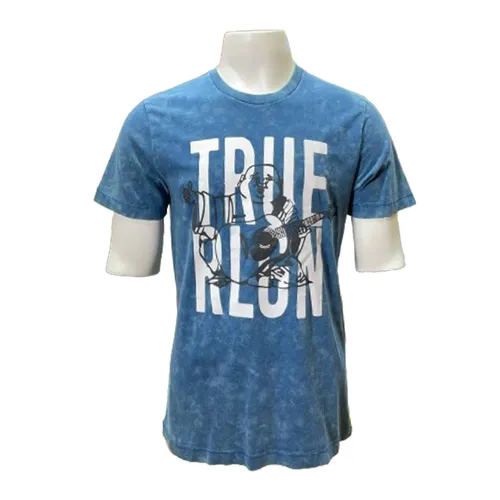 True Religion - Áo Phông Nam True Religion Tshirt 107299 TA01 Màu Xanh Size S - Vua Hàng Hiệu