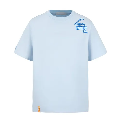 Áo Phông Nữ 13 De Marzo Constellation Series T-Shirt Pisces Màu Xanh Blue