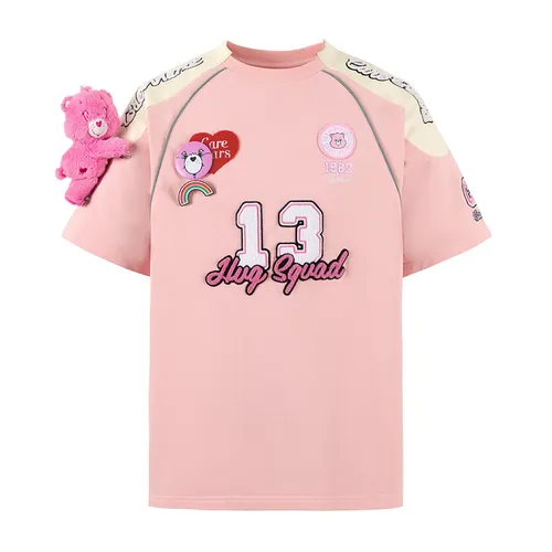 Áo Phông Nữ 13 De Marzo Hug Squad T-shirt Màu Hồng Size S