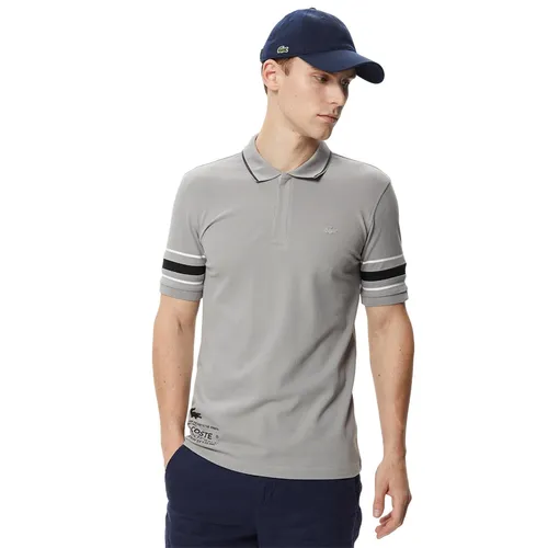 Thời trang Xám Áo Polo - Áo Polo Lacoste Slim Fit PH0305 05G Màu Xám Size 3 - Vua Hàng Hiệu