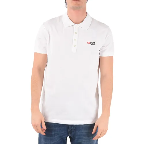 Thời trang - Áo Polo Nam Diesel A00418RBAWH GA04 Màu Trắng Size L - Vua Hàng Hiệu