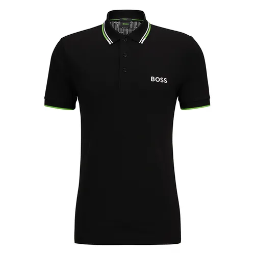 Áo Polo Nam Hugo Boss Regular Fit Polo Shirt Màu Đen Size M