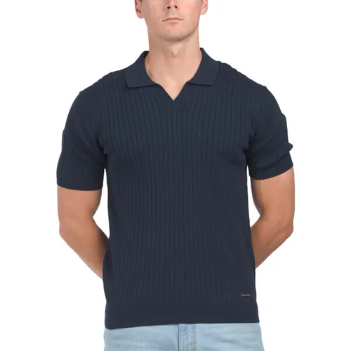 Karl Lagerfeld Áo Polo - Áo Polo Nam Karl Lagerfeld Polo Shirt LM3S4304 GB03 Màu Xanh Đậm Size S - Vua Hàng Hiệu
