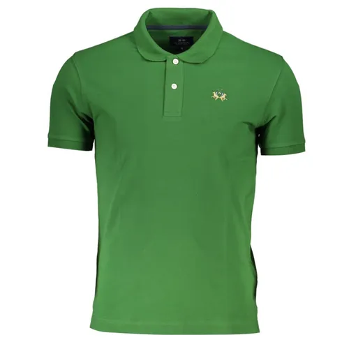 Thời trang - Áo Polo Nam La Martina Shirt CCMP02PK001_5A1C55D_VERDE03045 Màu Xanh Lá Size S - Vua Hàng Hiệu