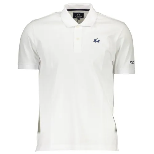 Thời trang - Áo Polo Nam La Martina Shirt XMP002-PK031_BIANCO_00001 Màu Trắng Size L - Vua Hàng Hiệu