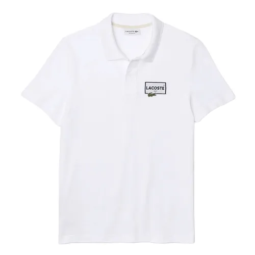 Áo Polo Nam Lacoste Regular Fit Polo Shirt PH2027 Màu Trắng Size 3 - Thời trang - Vua Hàng Hiệu