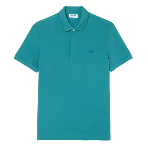 Thời trang - Áo Polo Nam Lacoste Smart Paris Cotton Piqué PH5522 - SI0 Màu Xanh Ngọc Size 3 - Vua Hàng Hiệu