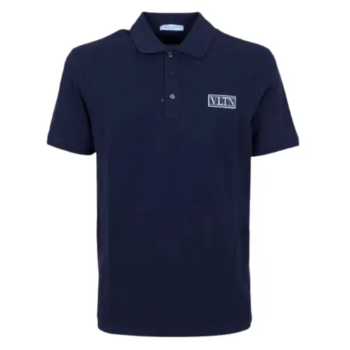 Thời trang - Áo Polo Nam Valentino VA6842025 Màu Xanh Navy Size XL - Vua Hàng Hiệu