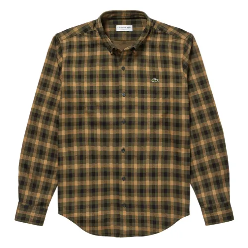 Áo Sơ Mi Nam Lacoste Checked Jersey Shirt CH8406 - S7T Phối Màu Size 38 - Thời trang - Vua Hàng Hiệu