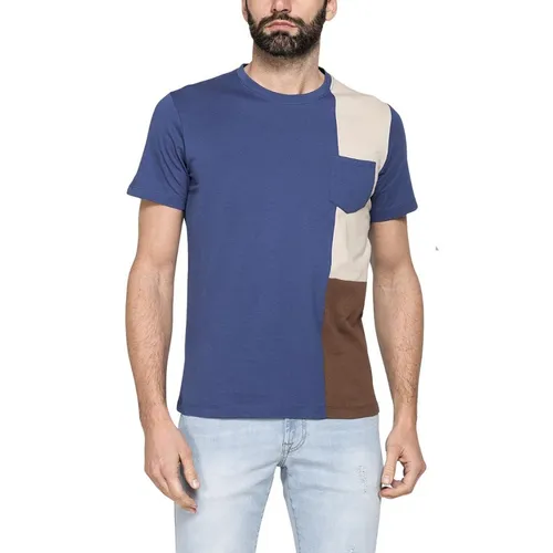 Carrera Jeans - Áo Thun Nam Carrera Jeans 801S0047X_57K Màu Xanh Be Size M - Vua Hàng Hiệu