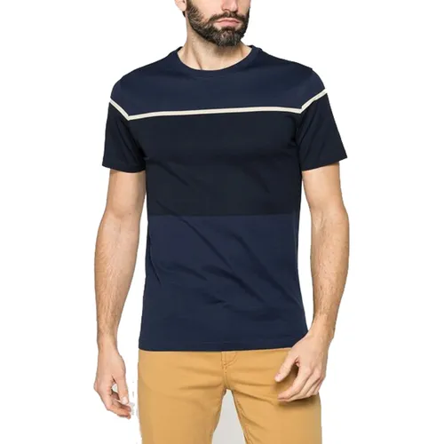 Áo Thun Nam Carrera Jeans Cotton TShirt T801R0041X_G16 Màu Xanh Đậm Size L