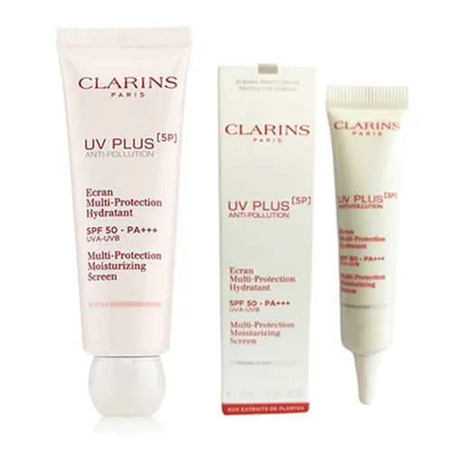 Kem chống nắng Clarins - Combo 2 Kem Chống Nắng Clarins UV Plus [5P] Ecran Multi-Protection Hydratant SPF 50 PA+++ (50ml + 10ml) - Vua Hàng Hiệu
