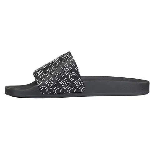 Dép MCM - Dép Nữ MCM Women's Diagonal Monogram Rubber Slides Màu Đen Size 36 - Vua Hàng Hiệu