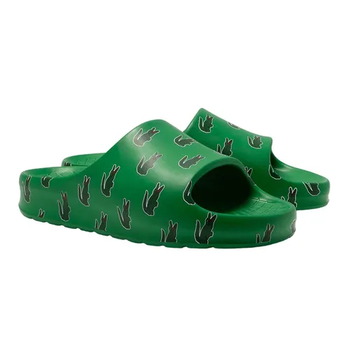 Dép Lacoste - Dép Nam Lacoste Serve Slide 2.0 Colour Pop 46CMA0043 Màu Xanh Lá Size 9 - Vua Hàng Hiệu
