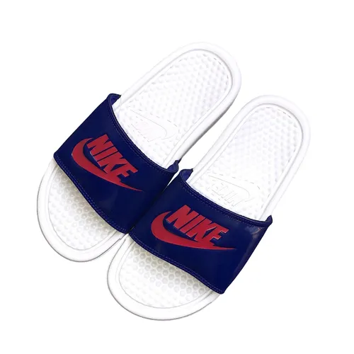 Dép Nike Benassi JDI White University Red Royal Blue 343881-111 Màu Trắng Xanh Size 35.5 - Dép - Vua Hàng Hiệu