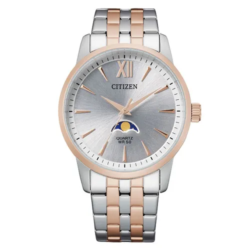 Đồng Hồ Nam Citizen Moonphase AK5006-58A Màu Bạc Vàng Hồng - Đồng hồ - Vua Hàng Hiệu