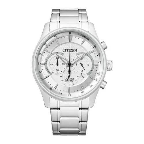 Đồng Hồ Nam Citizen Quartz Chronograph Watch AN8190-51A Màu Bạc