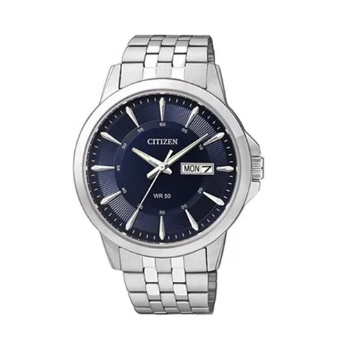 Đồng Hồ Nam Citizen Quartz Watch BF2011-51L Màu Bạc Xanh Navy