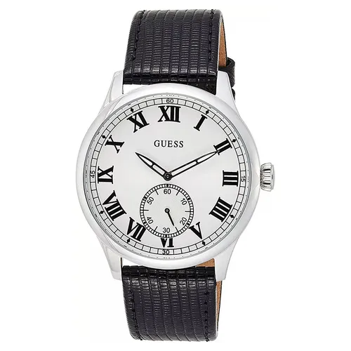 Đồng Hồ Nam Guess Cambridge W1075G1 Quartz Watch Màu Bạc Đen