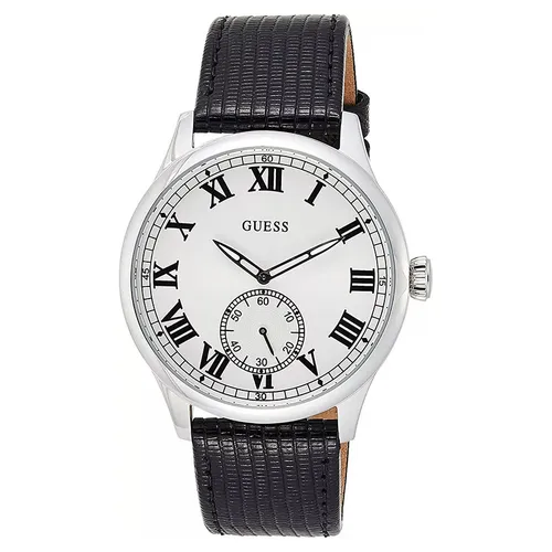 Đồng hồ - Đồng Hồ Nam Guess Cambridge W1075G1 Quartz Watch Màu Bạc Đen - Vua Hàng Hiệu