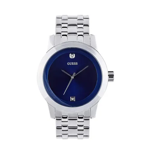 Đồng Hồ Nam Guess Diamond Dress Watch U11576G2 Màu Bạc/Xanh - Đồng hồ - Vua Hàng Hiệu