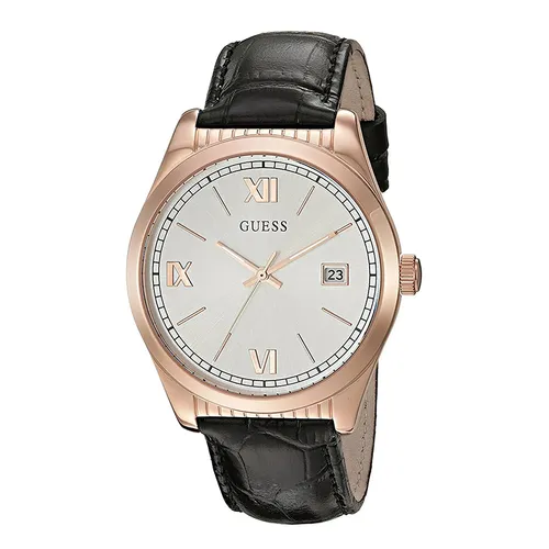 Đồng Hồ Nam Guess Men's Dress Sport Rose Gold Watch W0874G2 Màu Đen