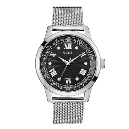 Đồng hồ - Đồng Hồ Nam Guess Men's Sport Mesh Watch U0683G1 Màu Bạc/Đen - Vua Hàng Hiệu