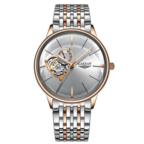 Kassaw - Đồng Hồ Nam Kassaw K873G1 Automatic Màu Bạc - Vua Hàng Hiệu