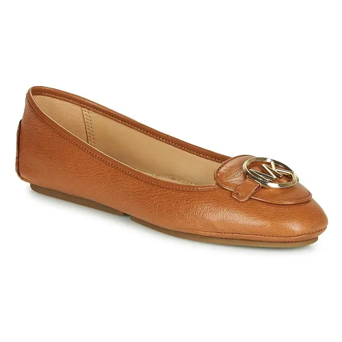 Giày Michael Kors - Giày Bệt Nữ Michael Kors MK Lillie Moccasins Màu Nâu Size 5 - Vua Hàng Hiệu