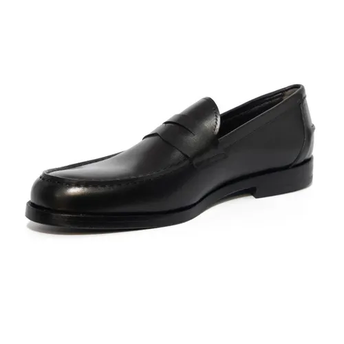 Giày - Giày Lười Nam Germano Bellesi 1113_BLK Màu Đen Size 42 - Vua Hàng Hiệu