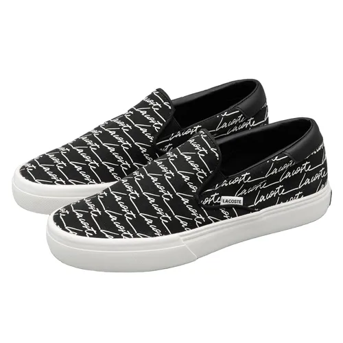 Giày Lacoste Giày Slip On - Giày Slip On Lacoste Jump Serve Slip On Sneaker 0121 Màu Đen Size 8 - Vua Hàng Hiệu