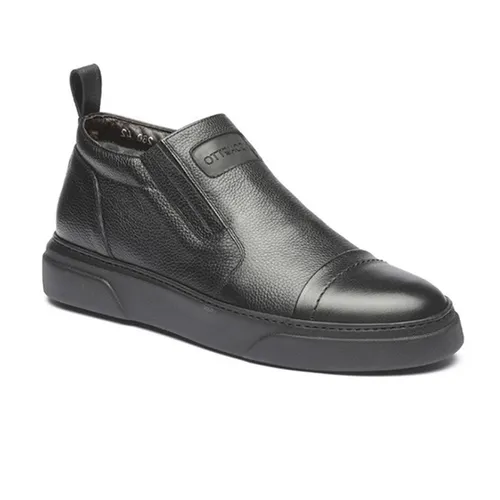 Giày Sneaker Nam Germano Bellesi Cao Cổ 291 Màu Đen