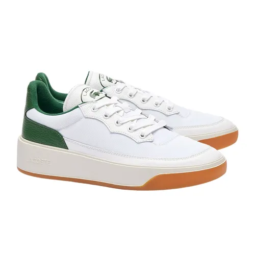 Giày Sneaker Nam Lacoste Men's G80 Club Popped Heel 47SMA0051 Màu Trắng Phối Xanh Lá Size 39.5