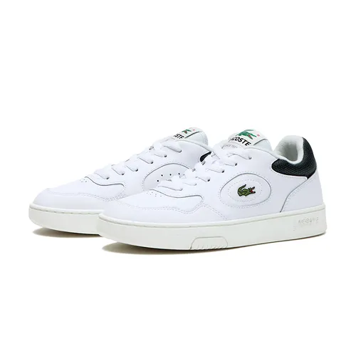 Giày Thể Thao Lacoste Ineset Leather Trainers46SFA0042 1R5 Màu Trắng Size 40
