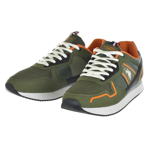 U.S. Polo Assn. - Giày Thể Thao Nam U.S Polo Assn. NOBIL004-MIL-BLK01-40 Màu Xanh Lá Size 40 - Vua Hàng Hiệu