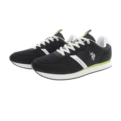 U.S. Polo Assn. - Giày Thể Thao Nam U.S. Polo Assn. NOBIL009M3TH1_NERO_BLK Màu Đen Size 40 - Vua Hàng Hiệu