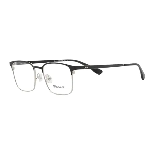 Gọng Kính Unisex Molsion MJ7230_B15.C Màu Đen Bạc