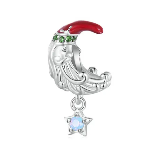 Hạt Vòng Charm Nữ Lili Jewelry Đính Đá CZ Món Quà Mùa Đông Makayla LILI_088332 4 Màu Bạc
