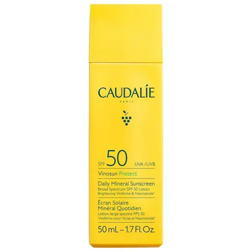 Kem Chống Nắng Khoáng Chất Caudalie Vinosun Protect Brightening Daily Mineral Sunscreen SPF 50, 50ml - Kem chống nắng - Vua Hàng Hiệu