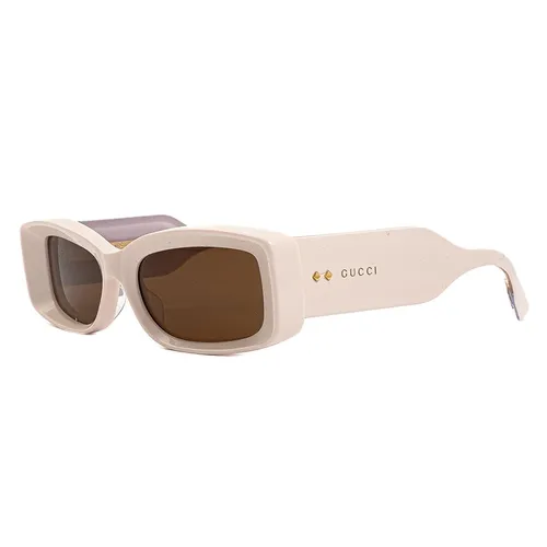 Kính Mát Gucci GG1528S 003 Sunglasses Màu Be - Kính mắt - Vua Hàng Hiệu