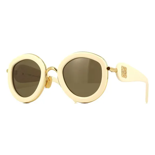 Kính Mát Loewe LW40130U 25E Màu Trắng Ngà