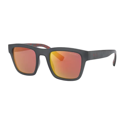 Kính Mát Nam Armani Exchange Sunglasses 0AX4088SF 82946Q52 Màu Cam - Đen - Kính mắt - Vua Hàng Hiệu