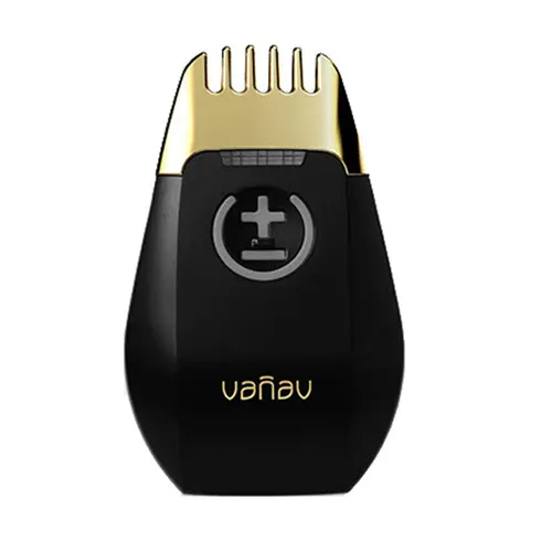Máy massage - Máy Massage Da Đầu Vanav Time Machine Golden Brush Màu Đen - Vua Hàng Hiệu