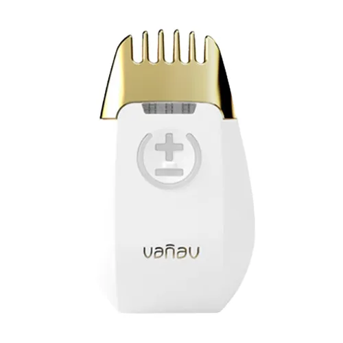 Máy massage - Máy Massage Da Đầu Vanav Time Machine Golden Brush Màu Trắng - Vua Hàng Hiệu