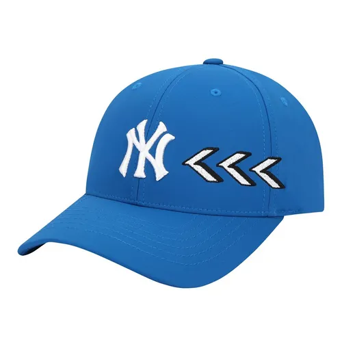 Mũ MLB Logo Structure Ball Cap New York Yankees 32CPCB111-50U Màu Xanh Blue