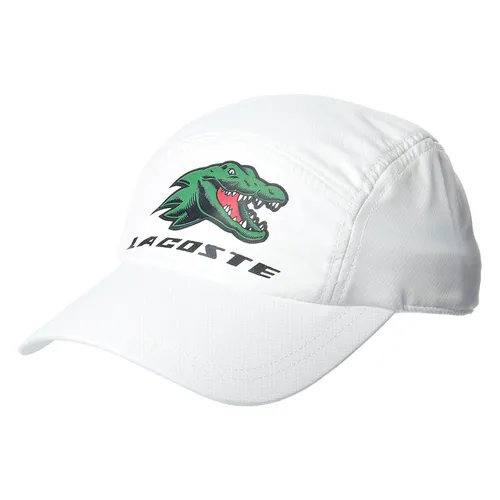 Mũ Unisex Lacoste Sports Exclusive Crocodile Tennis Cap  RK1834 Màu Trắng