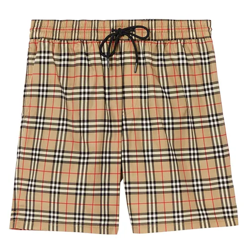 Quần Short Nam Burberry Vintage Check Print Swim Shorts 8017295 Màu Be Size S - Thời trang - Vua Hàng Hiệu