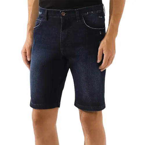 Thời trang - Quần Short Nam Dolce & Gabbana D&G Shorts GGY4JED Màu Xanh Đậm Size 48 - Vua Hàng Hiệu